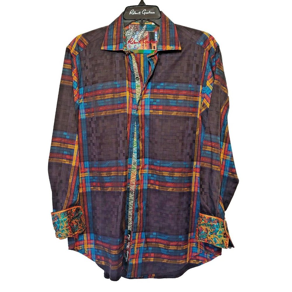 Robert Graham size large colorful long sleeve limited edition